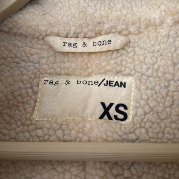 Rag and Bone Plaid Jacket with Shearling Lining - Picture 2 of 7